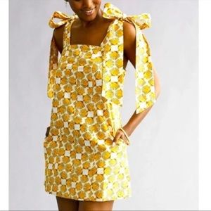 Anthropologie Maeve Tie-Strap Mini Dress